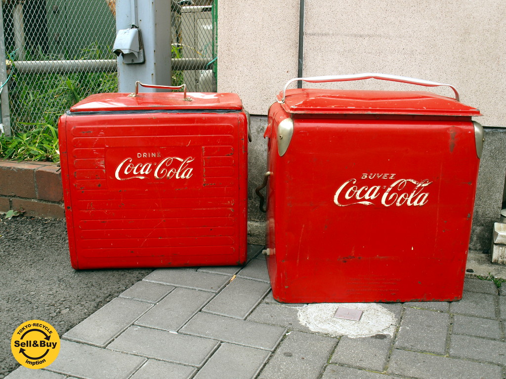 50's コカ コーラ Coca-Cola ビンテージ オリジナル クーラーボックス 