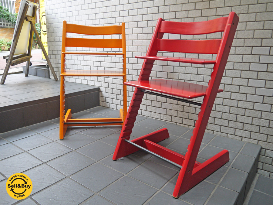 ストッケ STOKKE トリップトラップ TRIPP TRAPP チェア 新型 レッド