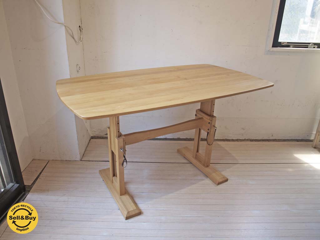 モモナチュラル MOMO NATURAL ダイニングテーブル FD MIDDLE Table