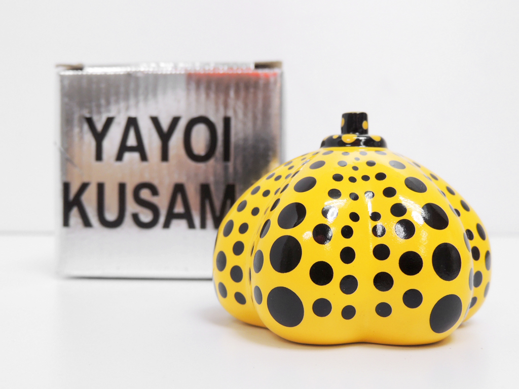 草間彌生 YAYOI KUSAMA パンプキン Pumpkin オブジェ ペーパーウェイト