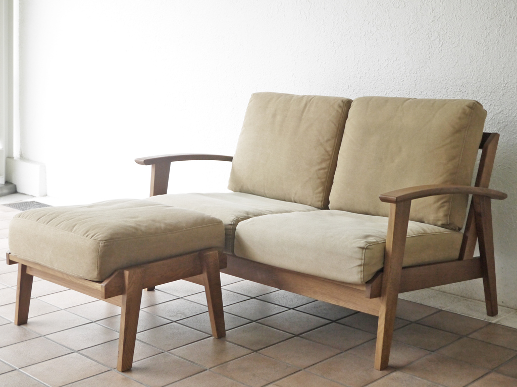 アーバンリサーチ ドアーズ Doors Living Products ボシー Bothy キャンバス ソファ 2p オーク無垢材 カーキ 定価 900 オットマン オーク無垢材 カーキ 定価 950 中古品 買い取りしました 家具を売るならtokyo Recycle Imption家具を売るならtokyo Recycle Imption