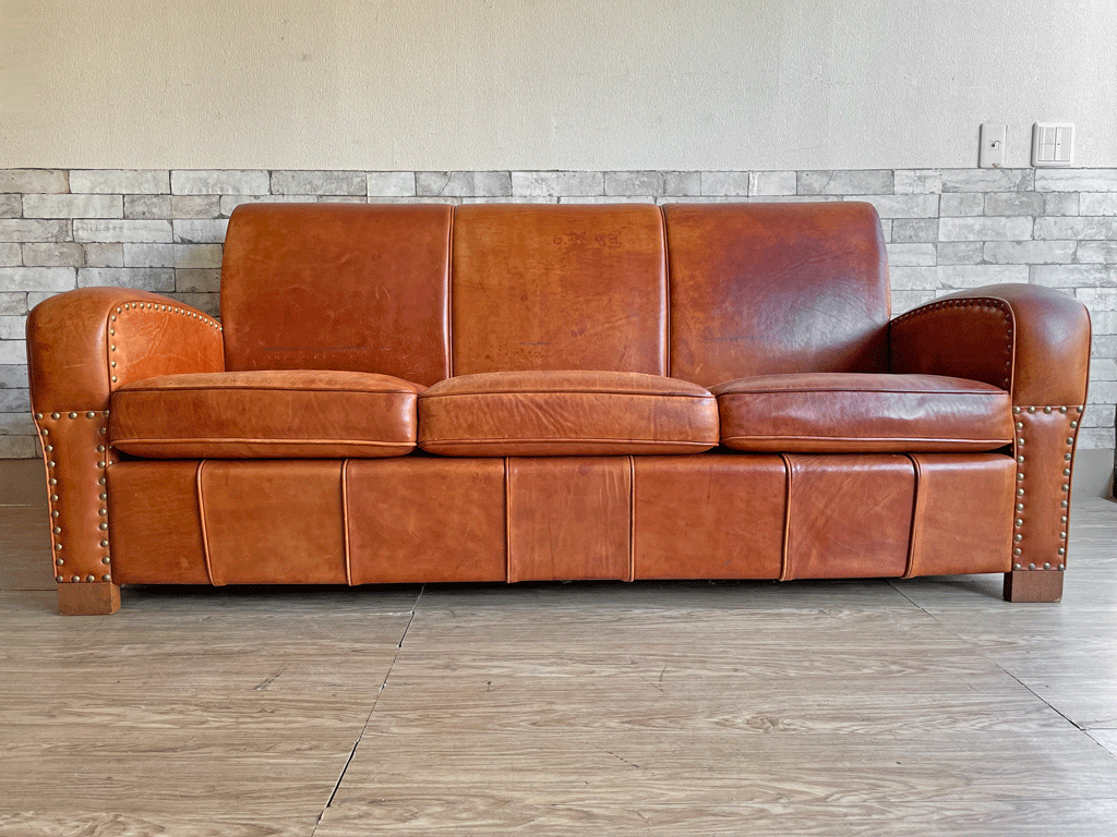 トラックファニチャー TRUCK FURNITURE レザーソファ LEATHER SOFA L-3