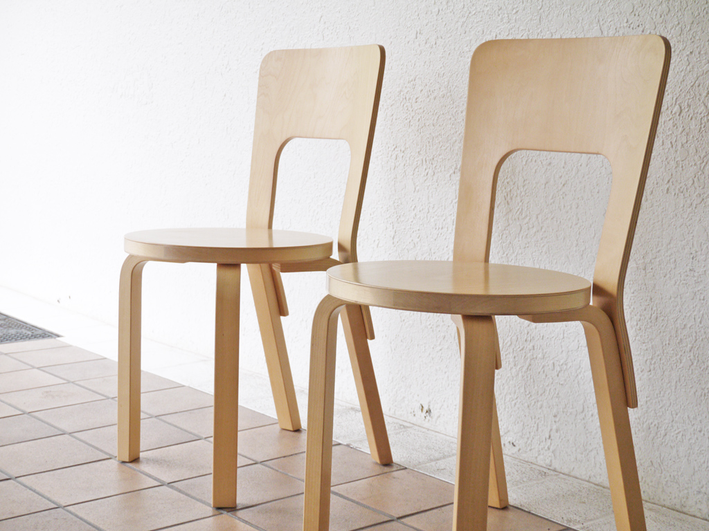 アルテック artek チェア66 Chair66 バーチ材 ダイニングチェア