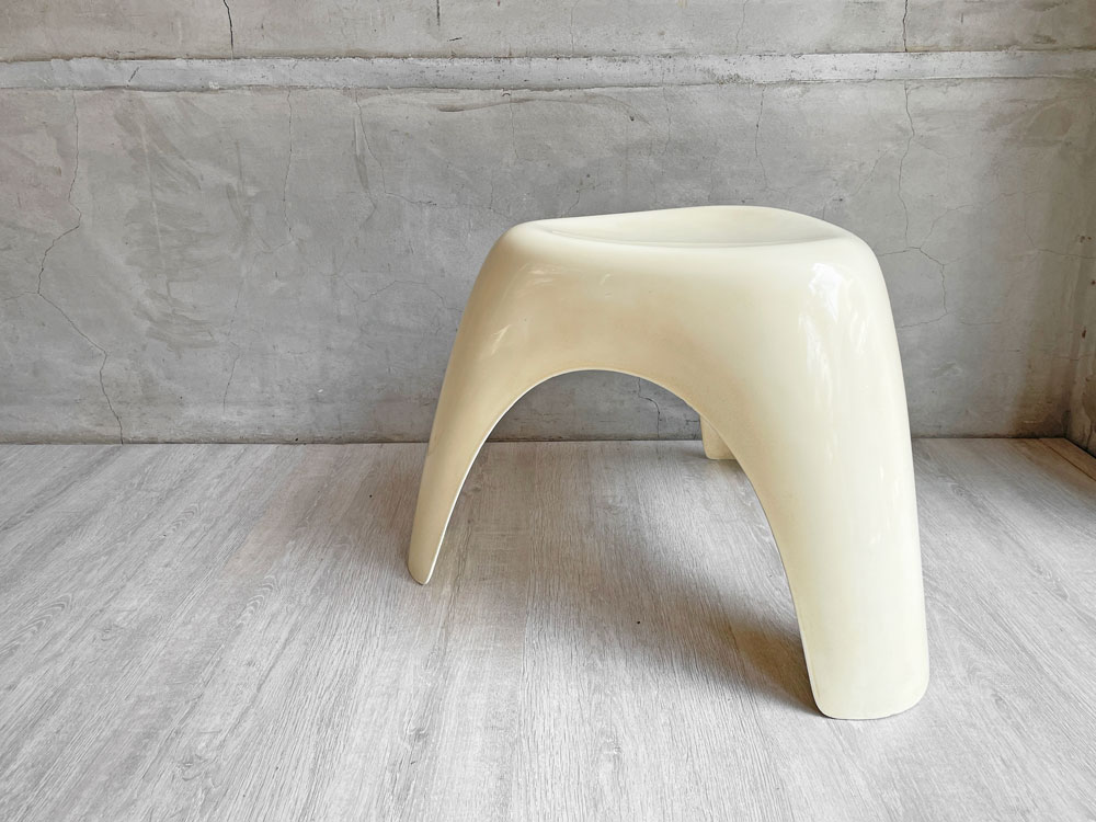 ハビタ habitat エレファントスツール Elephant Stool ホワイト FRP製