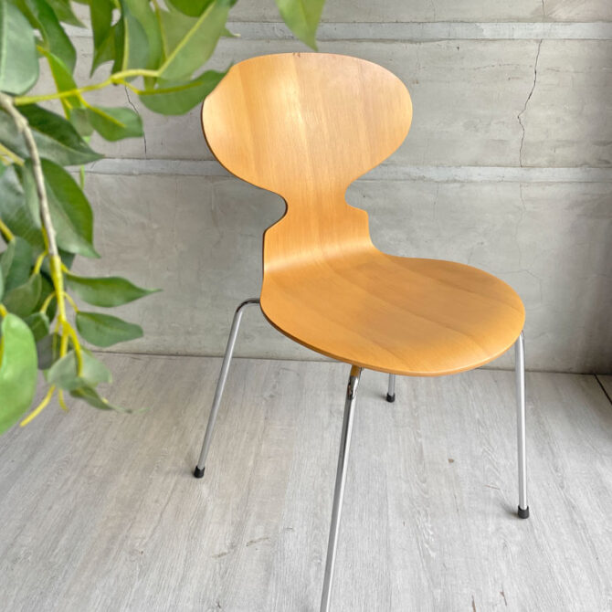 フリッツハンセン Fritz Hansen アントチェア 4本脚 ナチュラル