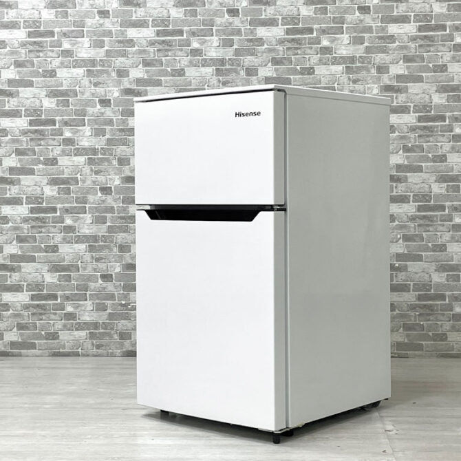 ハイセンス Hisense 冷凍冷蔵庫 93L HR-B95A 2021年製 直冷式 ホワイト