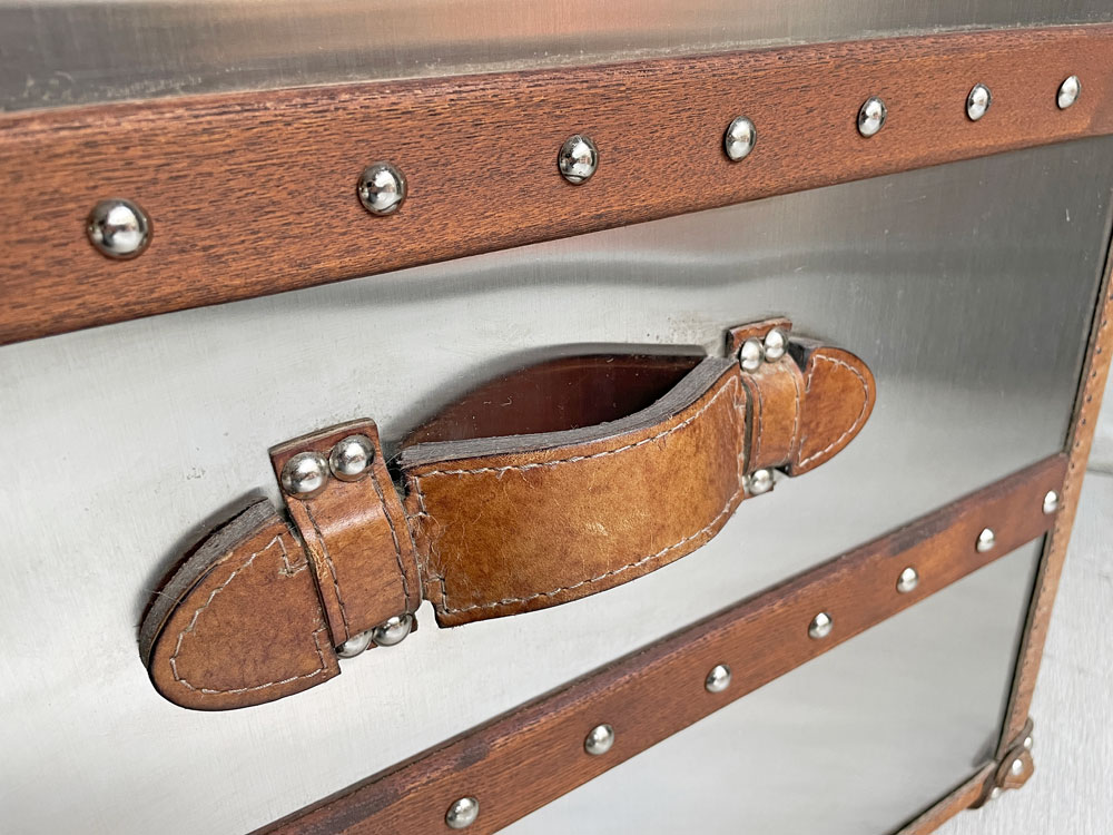 レストレーション ハードウェア Restoration Hardware メイファ スチーマー トランク MAYFAIR STEAMER